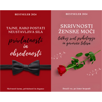 🔴 Femme Fatale e-PREMIUM paket: Skrivnosti ženske moči + Kako postati neustavljiva sila (PDF)