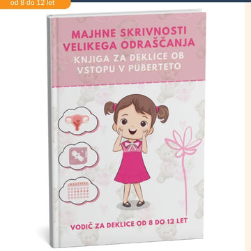 Najbolj prodajan priročnik za brezskrbno odraščanje: Vse, kar mora vedeti deklica med 8. in 12. letom + BONUS