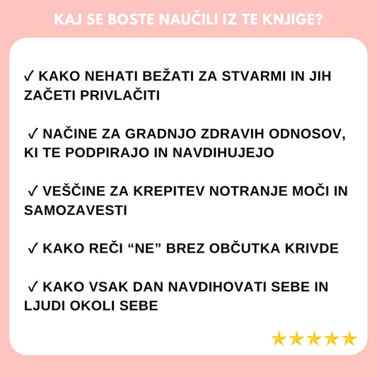 Postani magnet za uspeh in ljubezen: odkrij svojo notranjo moč + 3 BONUSE