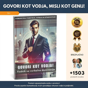 Govori kot vodja, misli kot genij: Komuniciraj pametneje, hitreje in učinkoviteje + 3X BONUS