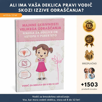 Najbolj prodajan priročnik za brezskrbno odraščanje: Vse, kar mora vedeti deklica med 8. in 12. letom + 3x BONUS